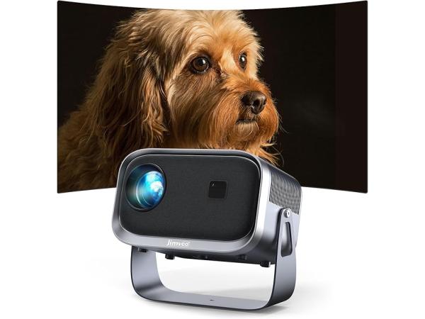 Jimveo Mini Beamer 1080p – WiFi, Bluetooth, Auto Focus