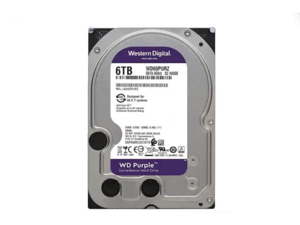 WD Purple 6 TB surveillance harde schijf SATA 3,5″