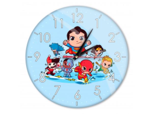 Wandklok 30,5 cm - DC Superheroes