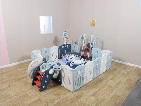 Kinderbox- Speelbox - Set - 200 x 200 x 63cm 