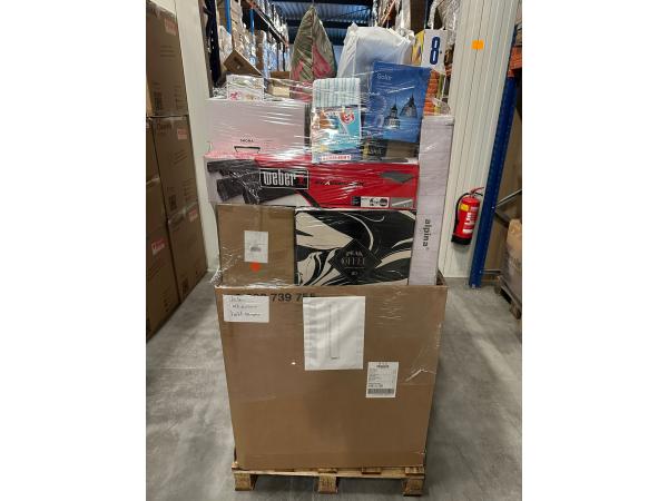 Mix Pallet met nieuwe artikelen van o.a. Bol.com