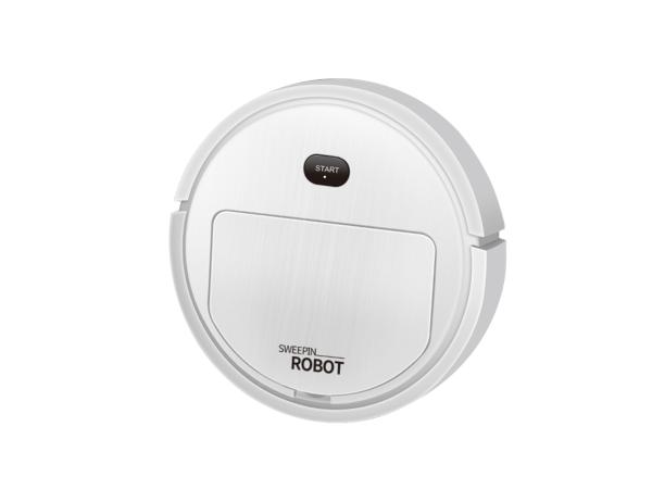 Robotstofzuiger klein - wit