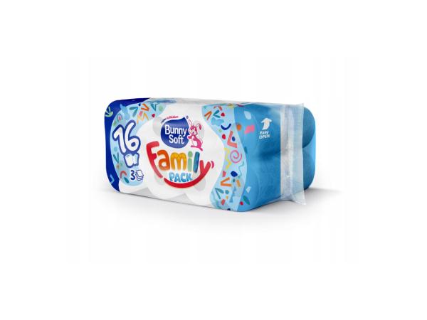 Halve Pallet Toiletpapier - 60 x Pak à 16  Rollen - 3-Laags