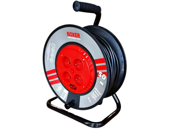 Kabelhaspel - Verlengsnoer - 4 Stopcontacten - 50M - 3x2,5mm