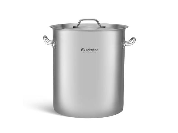 Grote Kookpan/Soeppan - Met Deksel - 25  L - RVS