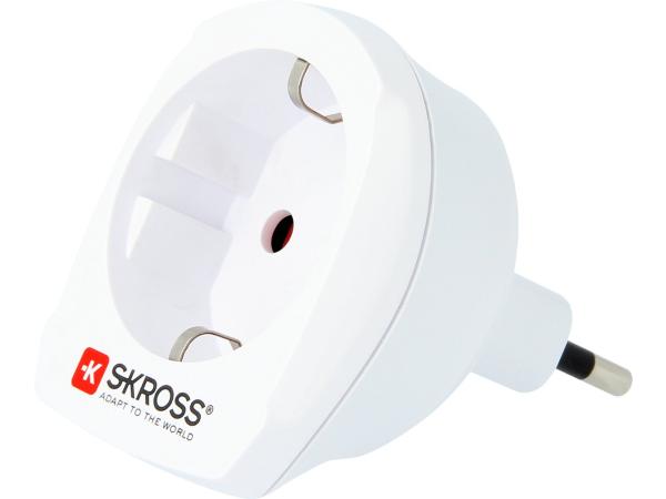 2x SKROSS - Reisadapter - Europa naar Zwitserland