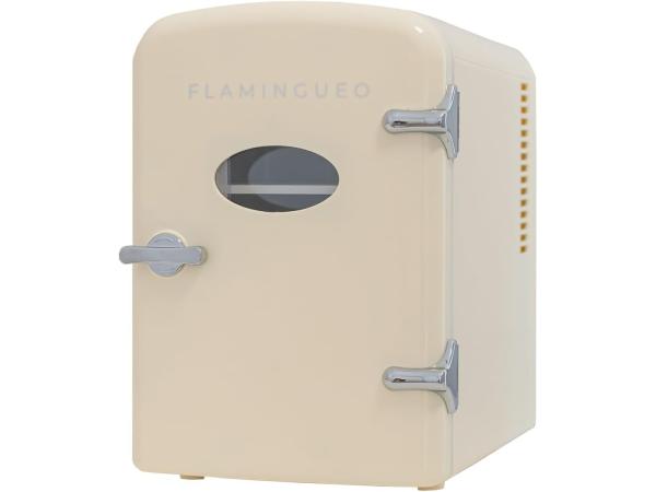 Flamingueo Retro Mini Koelkast 4L