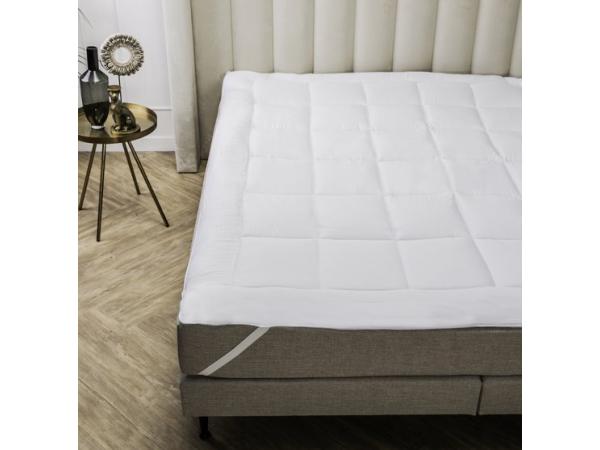 Swiss Nights Verkoelend Tencel Oplegmatras - 160x200 - Wit