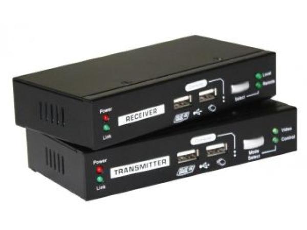 LevelOne KVM Extender KVM-9036 over IP 2xUSB