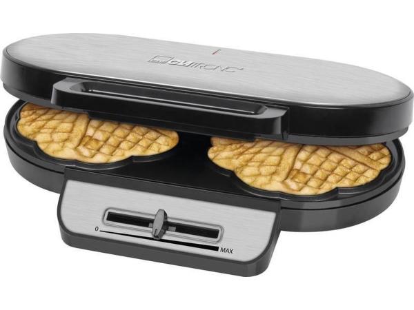 Clatronic WA 3745 - Dubbel Wafelijzer - 1200 W