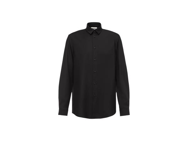 Drykorn Regular fit overhemd maat L van zachte flanel zwart