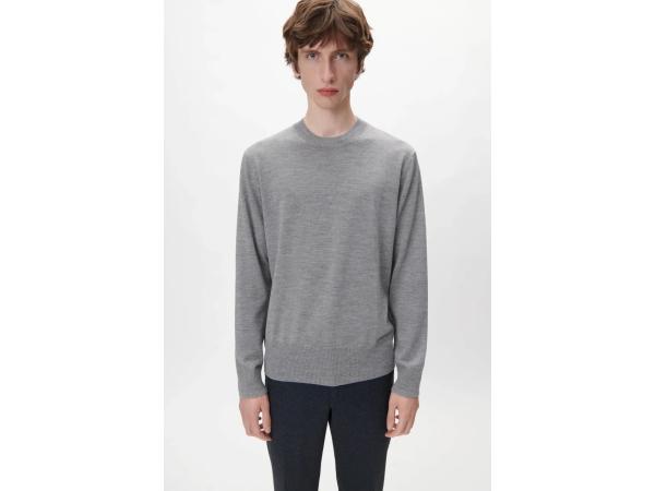 Drykorn Vincent Trui met ronde hals Maat L  Grijs