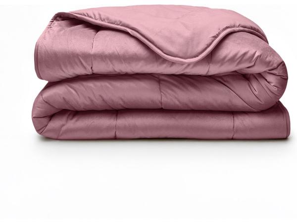 Velvet Dekbed zonder Overtrek 240 x 200 Roze