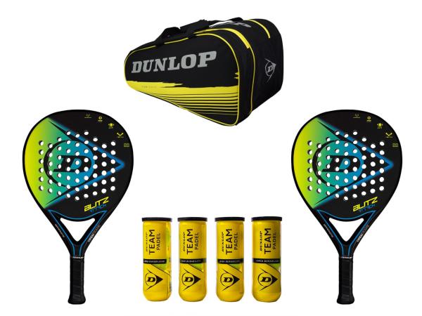 Dunlop padel set 7-delig in tas