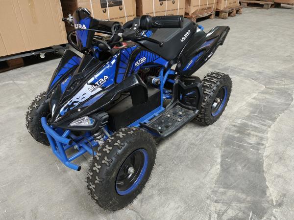 Quad elektrisch 800 watt blauw
