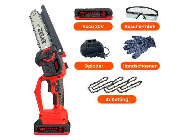 Kibani Accu Takkenzaag 20 volt,