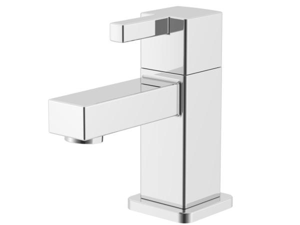 Alterna fonteinkraan vierkant Piccolo chroom