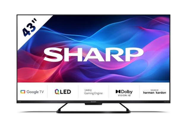 Sharp 43GR8265 - 43 inch - 144Hz 4K QLED  TV