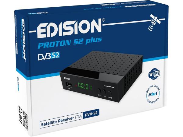 EDISION Proton S2 Plus Full HD satellietontvanger FTA