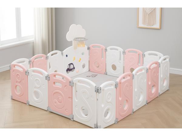 Kinderbox - Speelbox - Muziek - Grijs -  200x200x63 cm