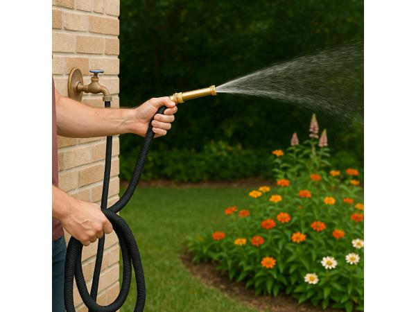 2x Expandable tuinslang 3 meter (rekt tot 9 meter)