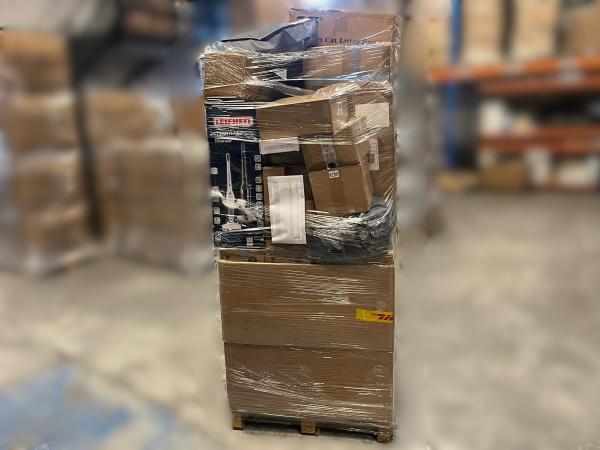 Pallet Ongecontroleerde Retourartikelen – Grote Mix