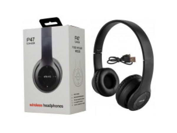 Draadloze bluetooth hoofdtelefoon p47 met microfoon 5.jpg