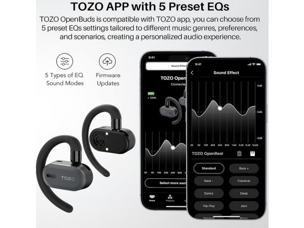 TOZO Open Buds Lichte bluetooth hoofdtelefoon2.PNG