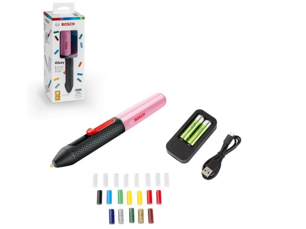 Bosch Gluey lijmpistool - Cupcake Pink 1