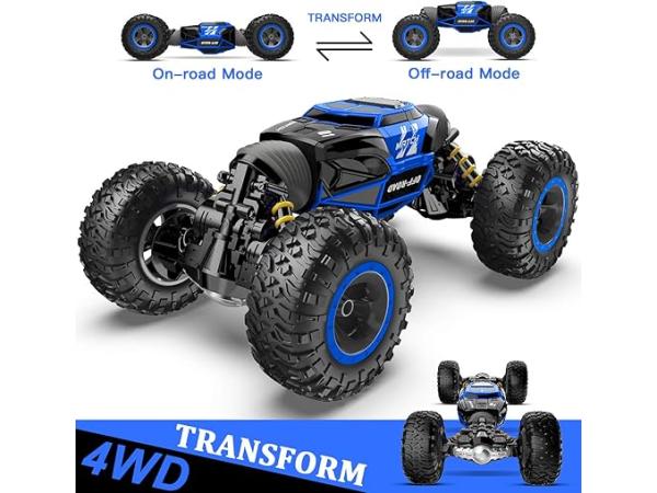 20x BEZGAR Off Road Transform Racing Car (Blauw)
