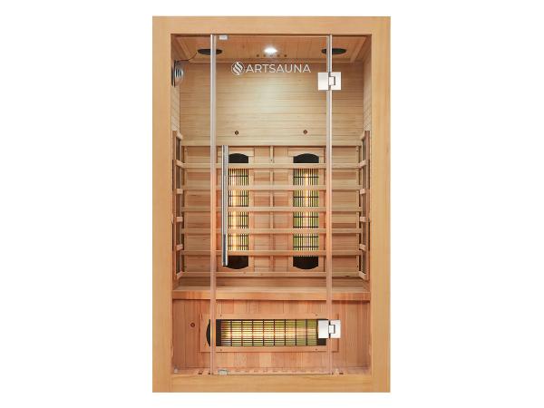 Infraroodcabine / Sauna Kiruna - 120x105x190 cm