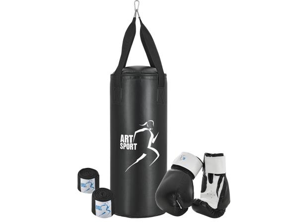 Bokszak set - 10kg - synthetisch leer