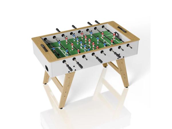 Tafelvoetbaltafel / Voetbaltafel - Incl. Accessoires - Wit