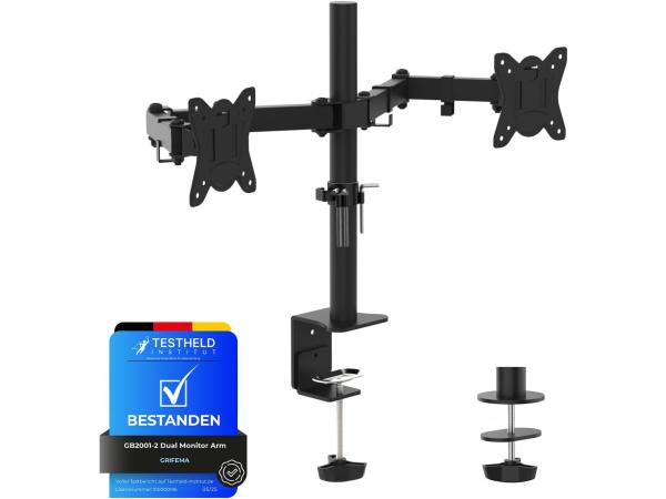 GRIFEMA GB2001-2 Dubbele Monitorstandaard 13-32 Inch