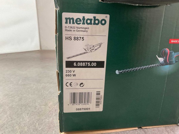 metabo-heggenschaar-hs8875