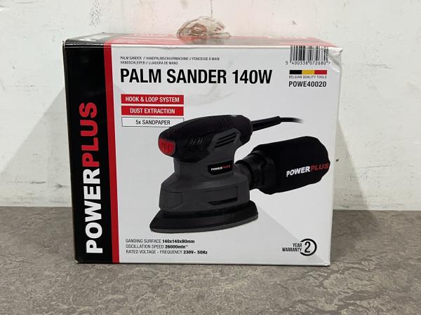 Powerplus handpalmschuurmachine 140W