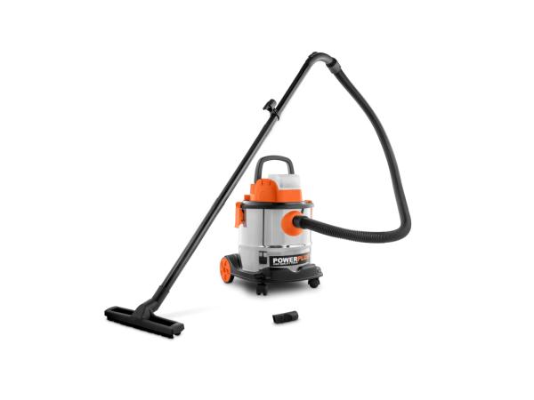 Powerplus nat-/droogstofzuiger accu 20V