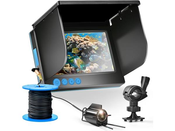 Onderwater Fishfinder – 5″ IPS, IR Nachtzicht
