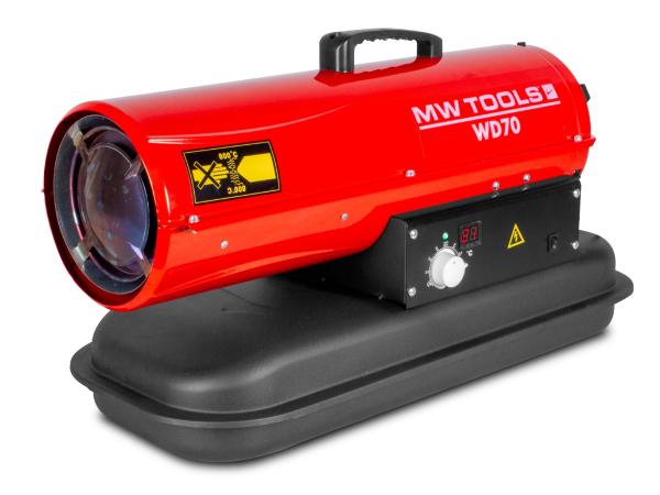 MW Tools WD70 Directe Gestookte Heater 20kW 