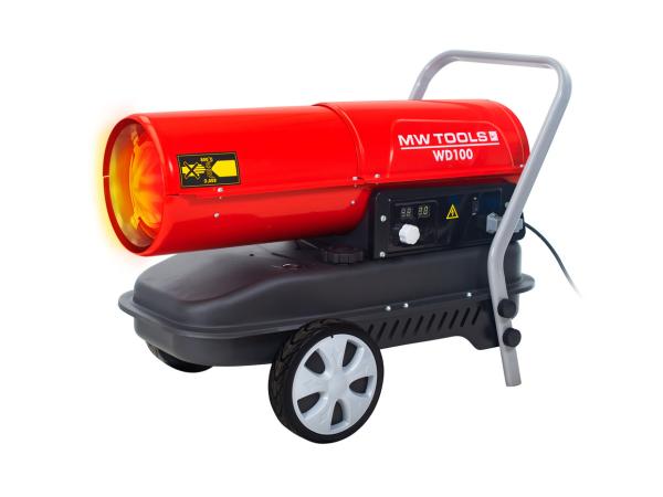 MW Tools warmeluchtblazer diesel 30kW MW Tools