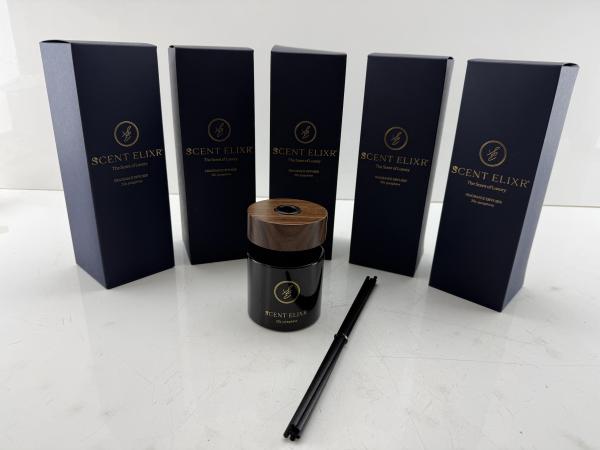 6x Scent Elixr - Fragrance Diffuser - Geurstokjes - 200ML