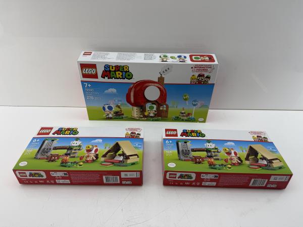 LEGO Super Mario sets – 3x nieuw in doos