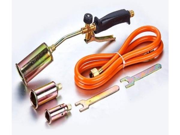 Gasbrander - Onkruidbrander met 3 Opzetstukken - 1.5 m slang