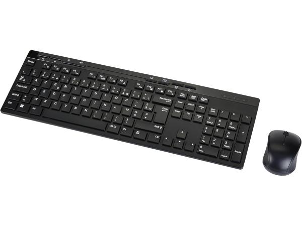 Amazon Basics draadloos toetsenbord/muis (AZERTY)