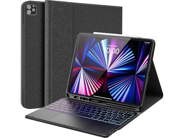 Earto toetsenbordhoes met trackpad iPad Pro 12.9