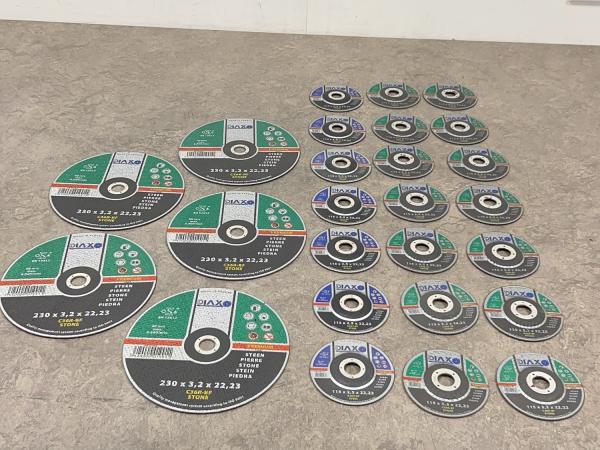 Prodiaxo diverse snijschijven set 26-delig