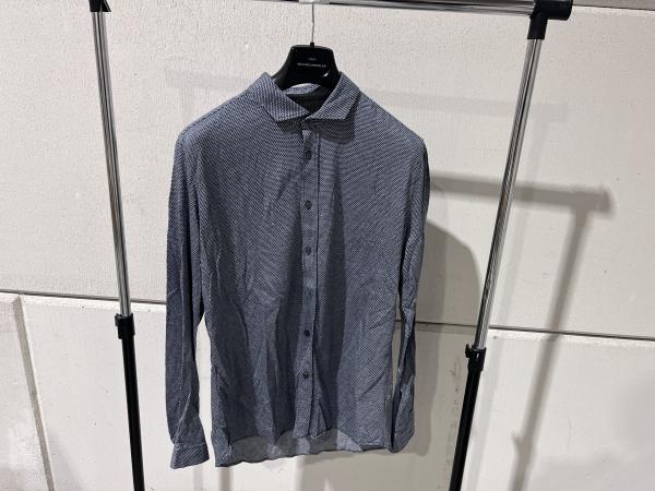 Drykorn Elias Overhemd Heren maat XL Donkerblauw/wit