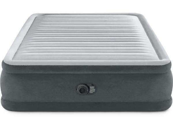 Intex Queen Comfort-Plush Luchtbed met ingebouwde pomp 