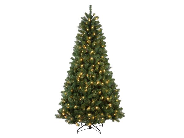 Little Grove kunstkerstboom met LED verlichting PVC 180cm 