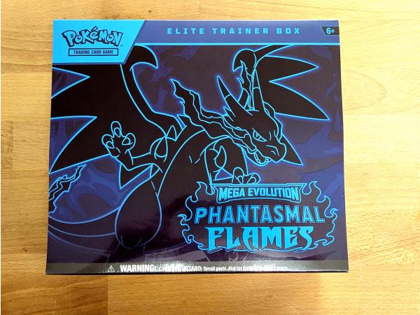 ETB Phantasmal Flames Eilite Trainer Box Pokemon Sealed